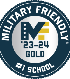 Military Friendly #1 School 2023-2024