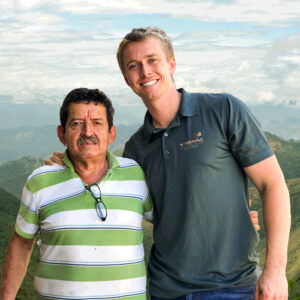 Shane Buerster and Ecuadorian in Ecuador 